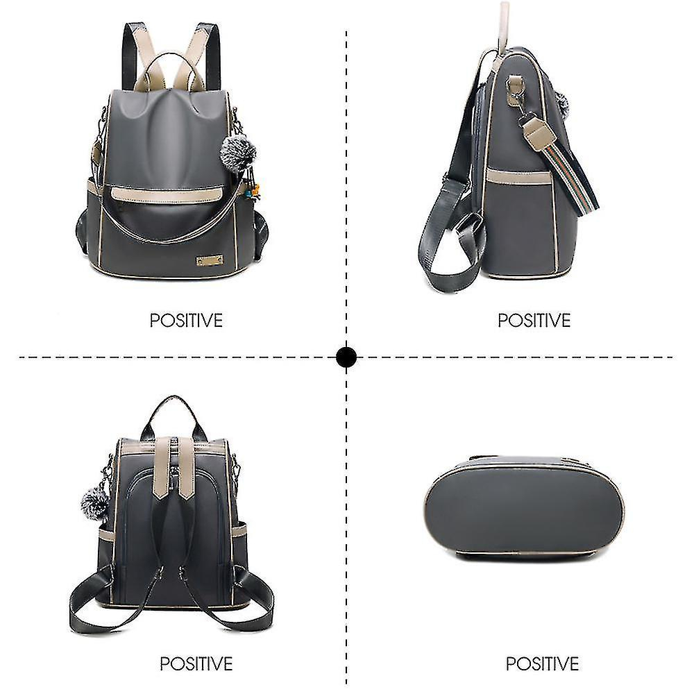 Foto 5 pulgar | Mochila Huoguo Para Mujer, Casual, De Lona, De Viaje, Pequeña, Verde - Venta Internacional.