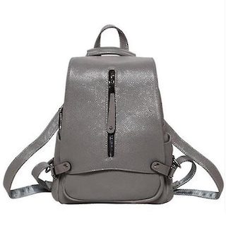 Foto 5 | Mochila Huoguo De Cuero Para Mujer, A La Moda, Azul Real - Venta Internacional.