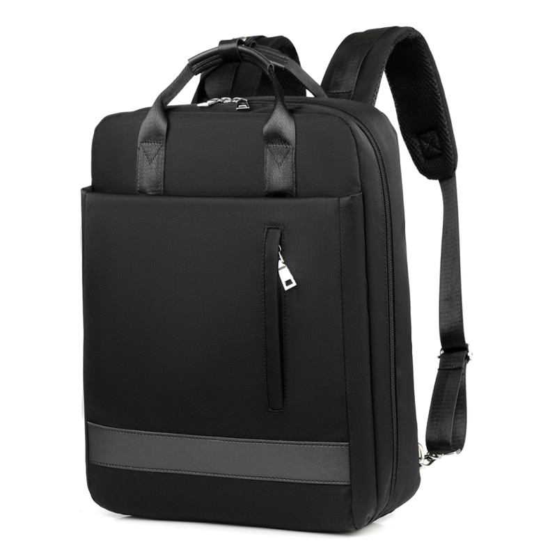 Foto 4 | Mochila Olnlyo Para Portátil Con Carga Usb Para Mujer De 15 A 15,6 Pulgadas, Color Oscuro - Venta Internacional.