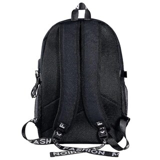 Foto 2 | Mochila Sanlin Beans Alan Olav Walker De Lona Impermeable - Venta Internacional.