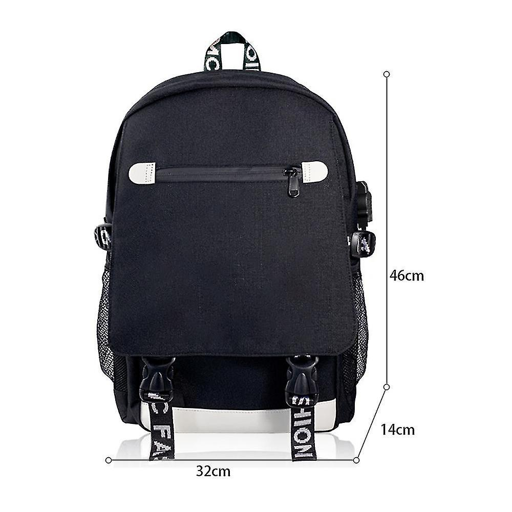 Foto 5 pulgar | Mochila Sanlin Beans Alan Olav Walker De Lona Impermeable - Venta Internacional.