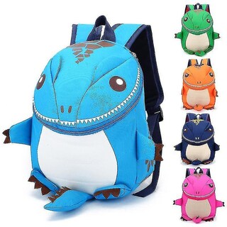 Foto 2 | Mochila Escolar Huoguo 3d Animal Para Niños Pequeños, Azul - Venta Internacional.