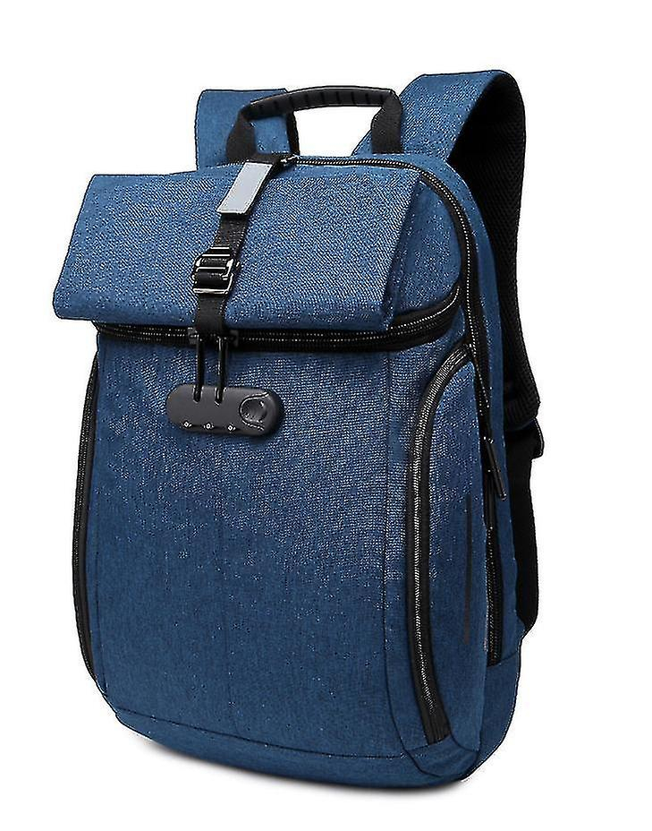 Foto 2 pulgar | Mochila Huoguo Para Hombre, Casual, Viajes Al Aire Libre, Tela Oxford Bl - Venta Internacional.
