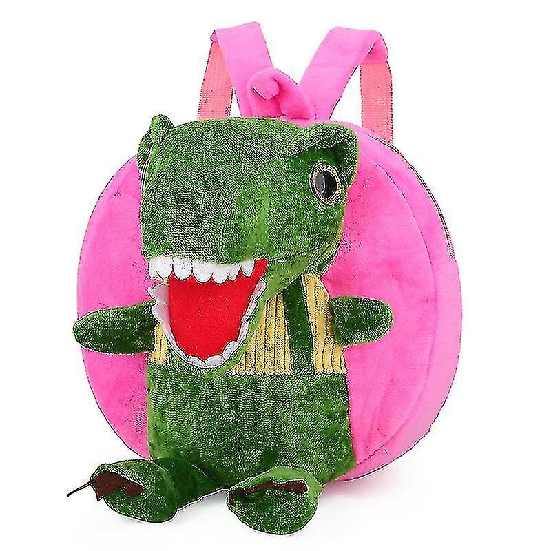 Foto 5 pulgar | Mochila Huoguo Plush Winter Para Niños De 2 A 4 Años, Color Verde Y Rojo - Venta Internacional.