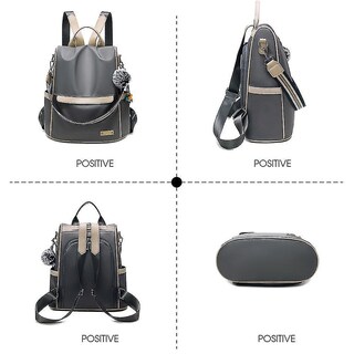 Foto 4 | Mochila Huoguo Para Mujer, Casual, De Lona, De Viaje, Pequeña, Color Rojo - Venta Internacional.