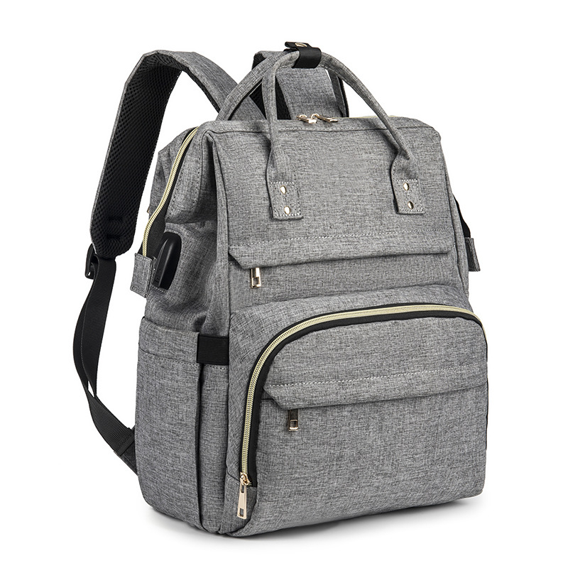 Mochila Sanlin Beans Computer 26l Oxford Cloth Grey 0.89 Kg - Venta Internacional.