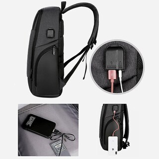 Foto 1 | Mochila Casual De Negocios Impermeable Para Hombre Sanlin Beans - Venta Internacional.