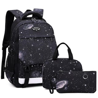 Foto 1 | Mochila Huoguo De Nylon Impermeable De Gran Capacidad Para Estudiantes - Venta Internacional.