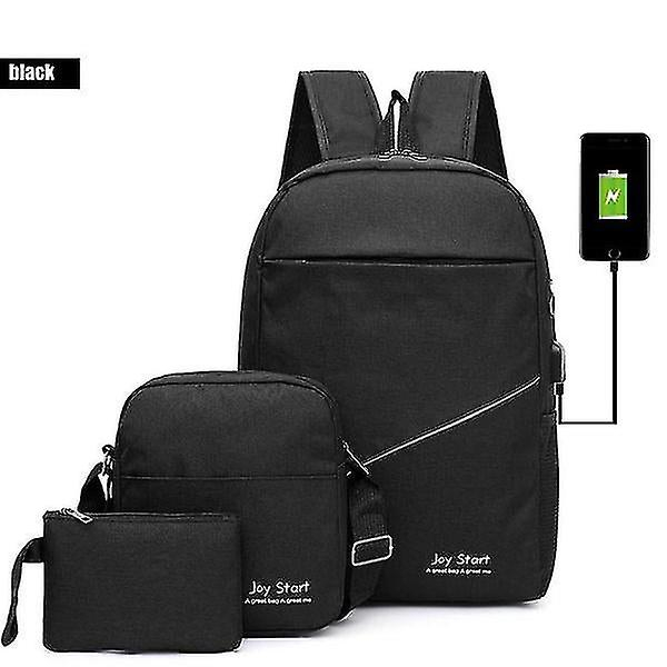 Foto 2 pulgar | Mochila Huoguo Para Portátil De Viaje Y Negocios Con Puerto De Carga Usb - Venta Internacional.