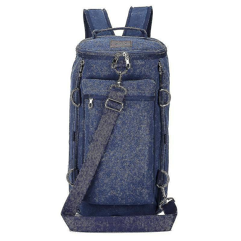 Foto 2 pulgar | Mochila Huoguo Lake Blue De Gran Capacidad Retro De Viaje Para Niños - Venta Internacional.