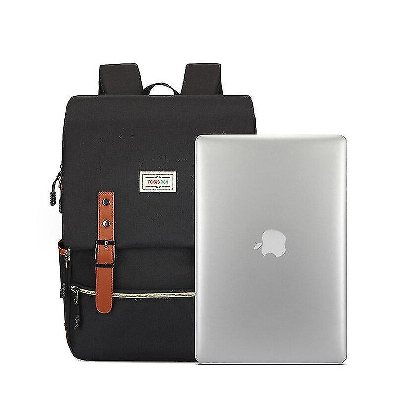 Foto 4 pulgar | Mochila Universitaria Huoguo Impermeable Para Portátil De 15,6 Pulgadas, Color Gris - Venta Internacional.