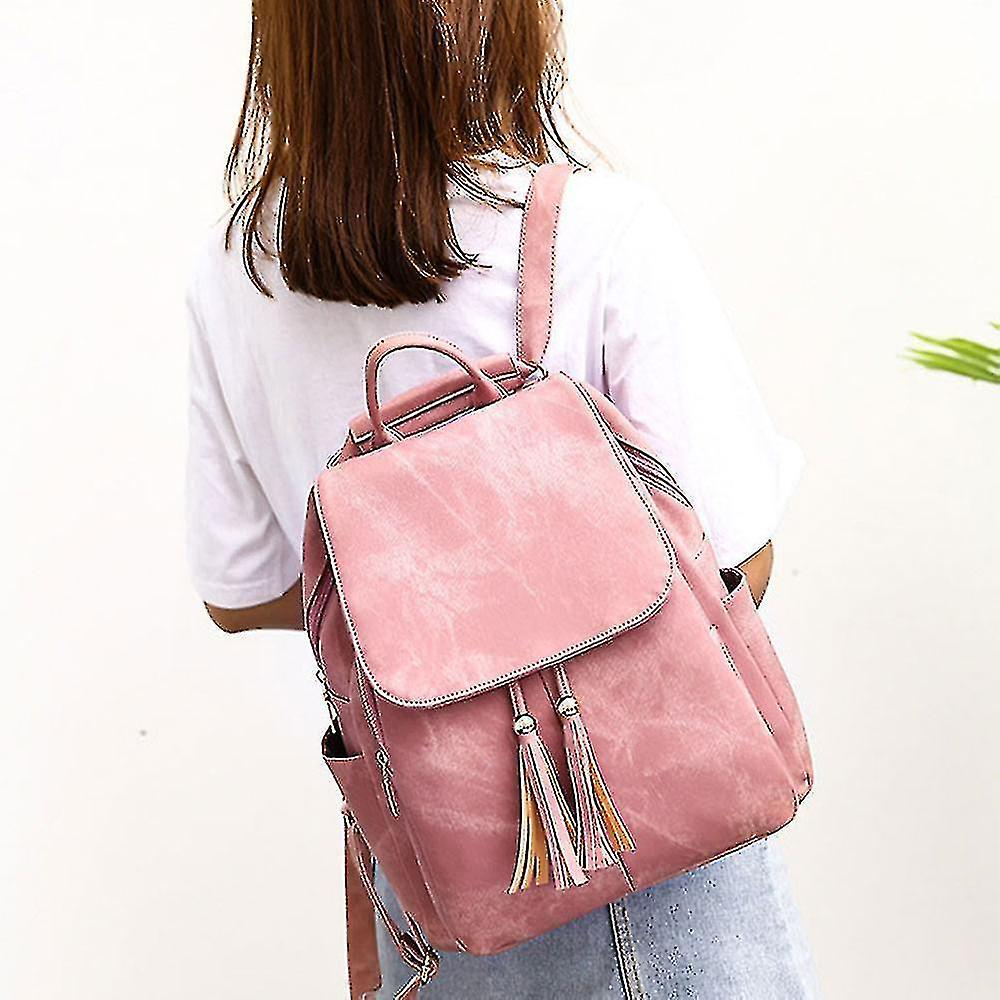 Foto 5 pulgar | Mochila Huoguo Bolsos Con Borlas Europeas Y Americanas - Venta Internacional.