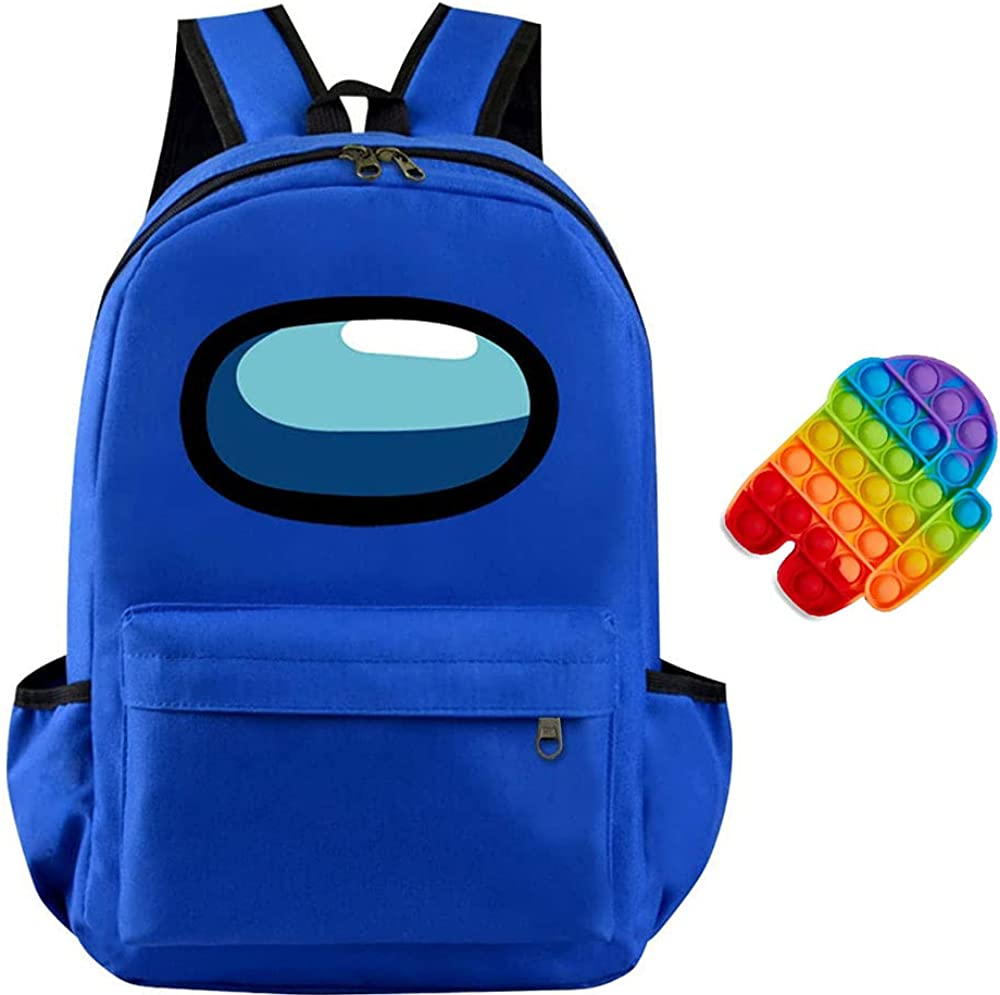 Foto 2 pulgar | Mochila Huoguo Among Us Impostor Para Niños Con Portátil De 17 Pulgadas - Venta Internacional.