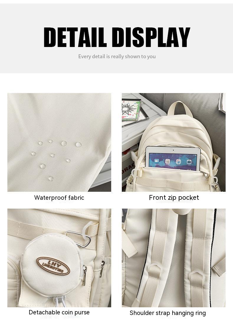 Foto 5 pulgar | Mochila Casual De Gran Capacidad Para Hombres Y Mujeres - Venta Internacional.