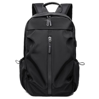 Foto 1 | Mochila Huoguo Bolsa De Viaje De Tela Oxford Para Hombre Negra 20-35 L - Venta Internacional.
