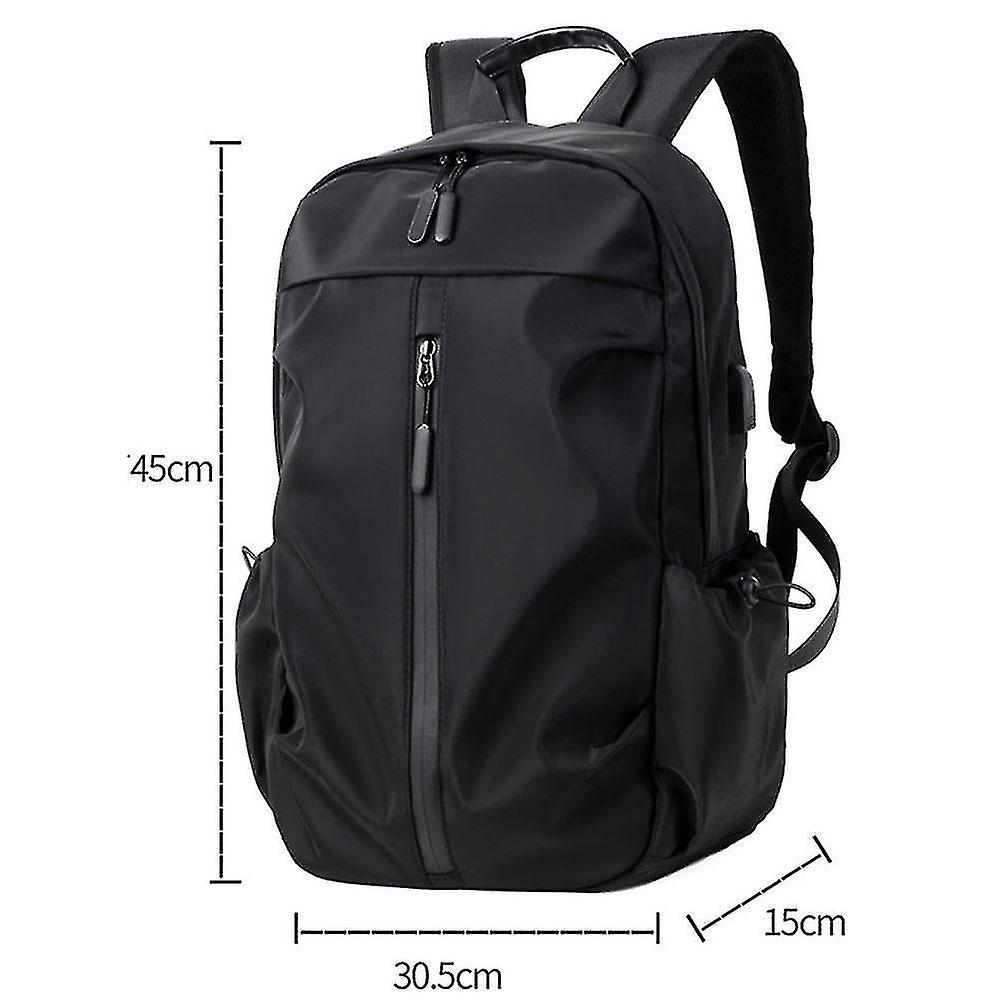 Foto 6 pulgar | Mochila Huoguo Bolsa De Viaje De Tela Oxford Para Hombre Negra 20-35 L - Venta Internacional.