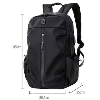 Foto 5 | Mochila Huoguo Bolsa De Viaje De Tela Oxford Para Hombre Negra 20-35 L - Venta Internacional.