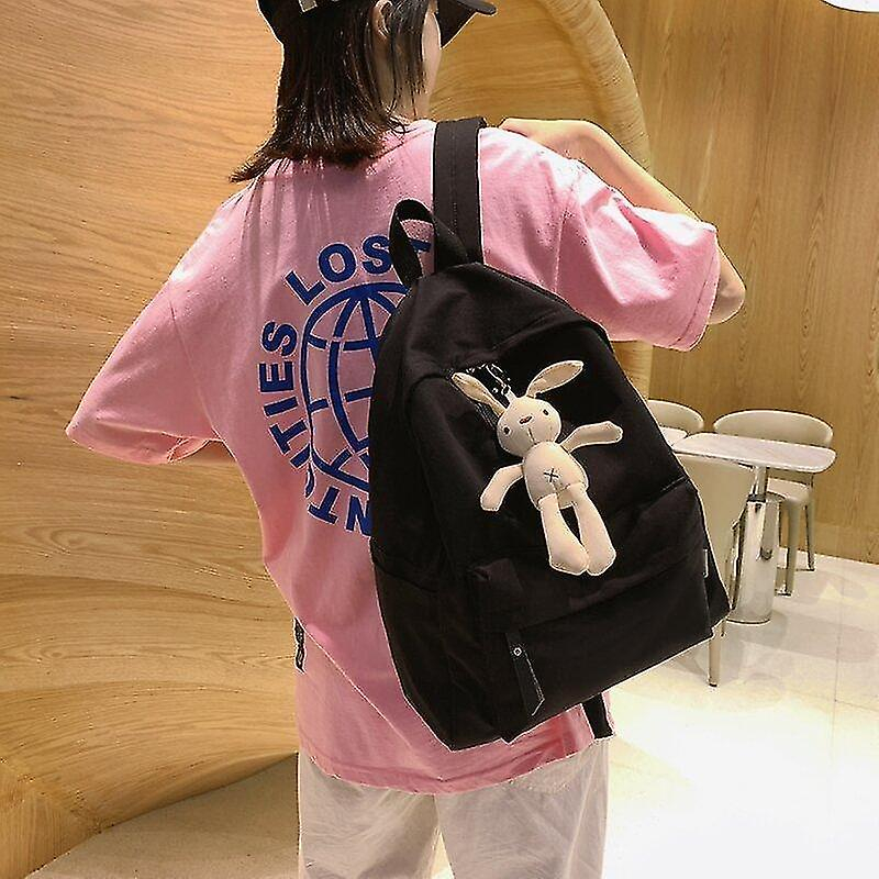 Foto 4 | Mochila Huoguo De Nylon Para Niñas De Gran Capacidad, Moda - Venta Internacional.