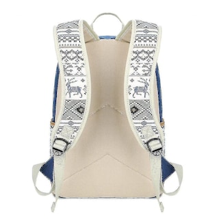 Foto 3 | Mochila Huoguo, De Lona, Estilo Universitario, Para Estudiantes De Secundaria - Venta Internacional.