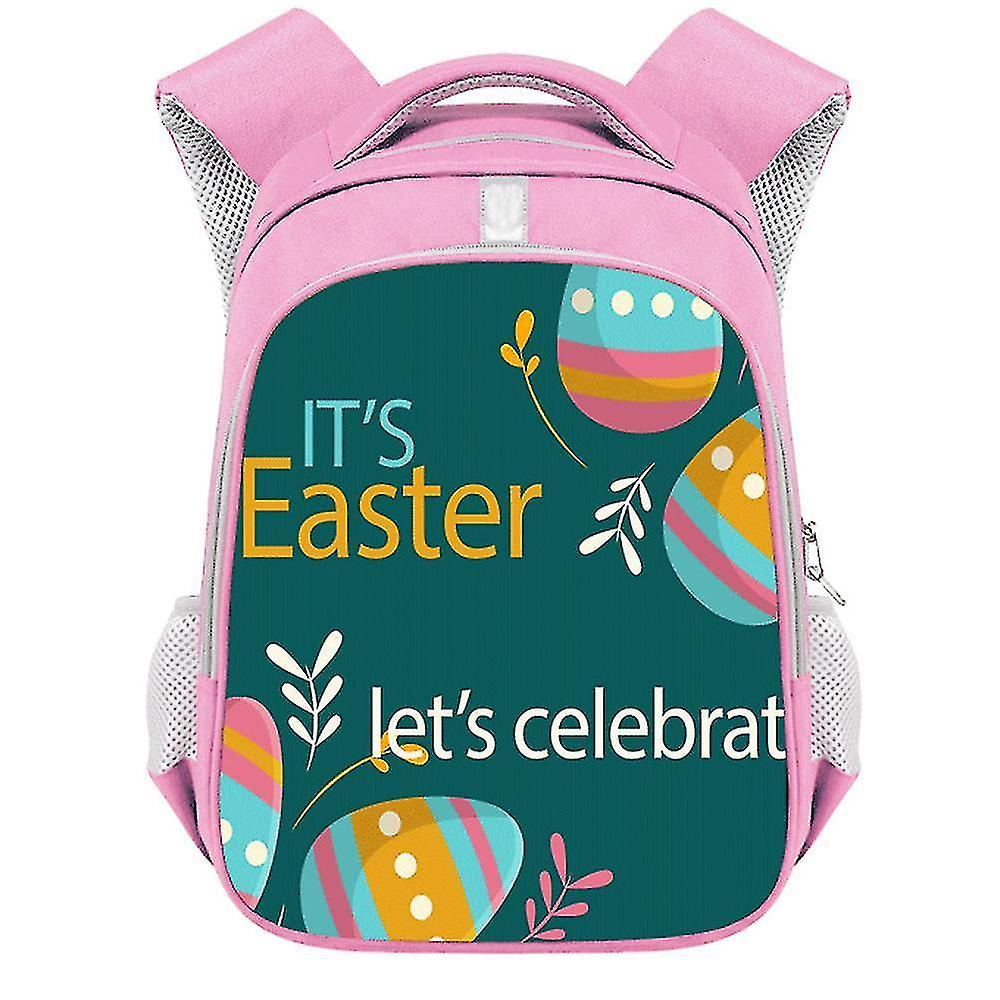 Foto 2 pulgar | Mochila Huoguo 2021 De Pascua Para Niña De Primaria, Rosa - Venta Internacional.