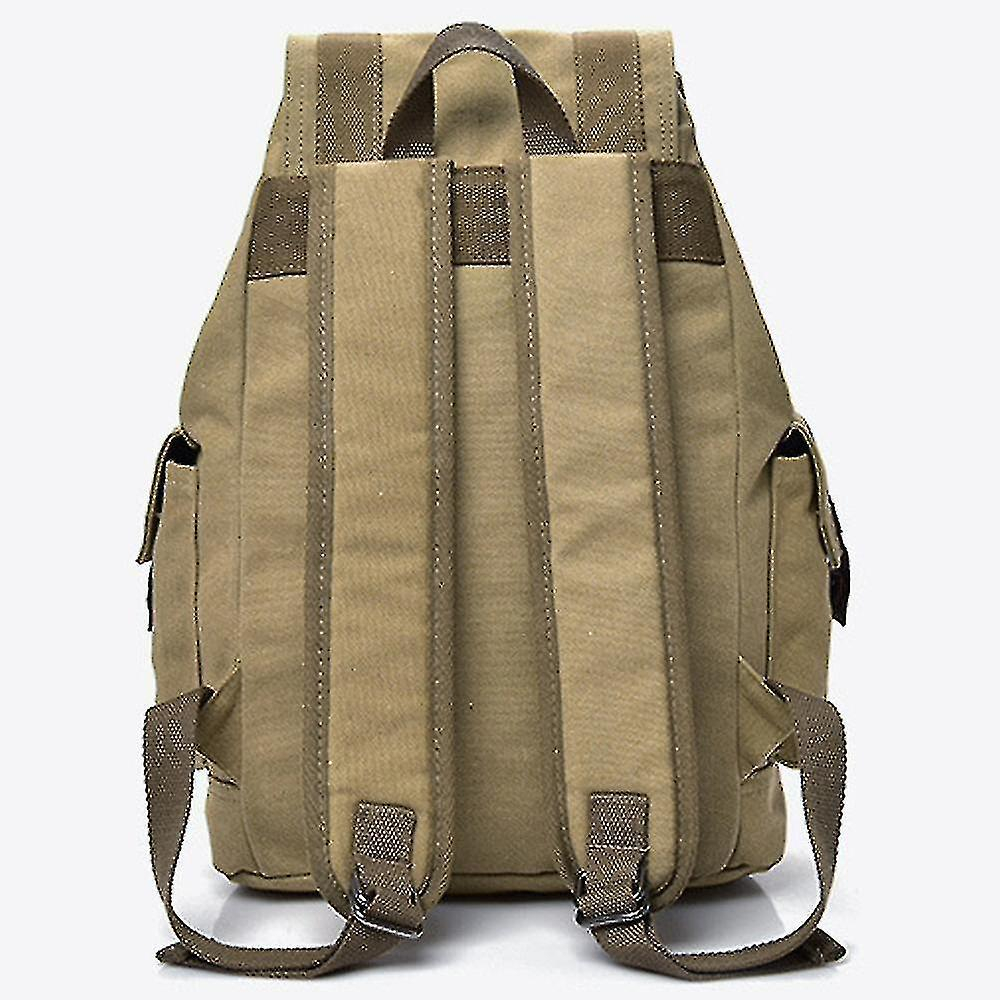 Foto 5 pulgar | Mochila Huoguo Retro Bolsa De Viaje De Ocio Negra Impermeable - Venta Internacional.