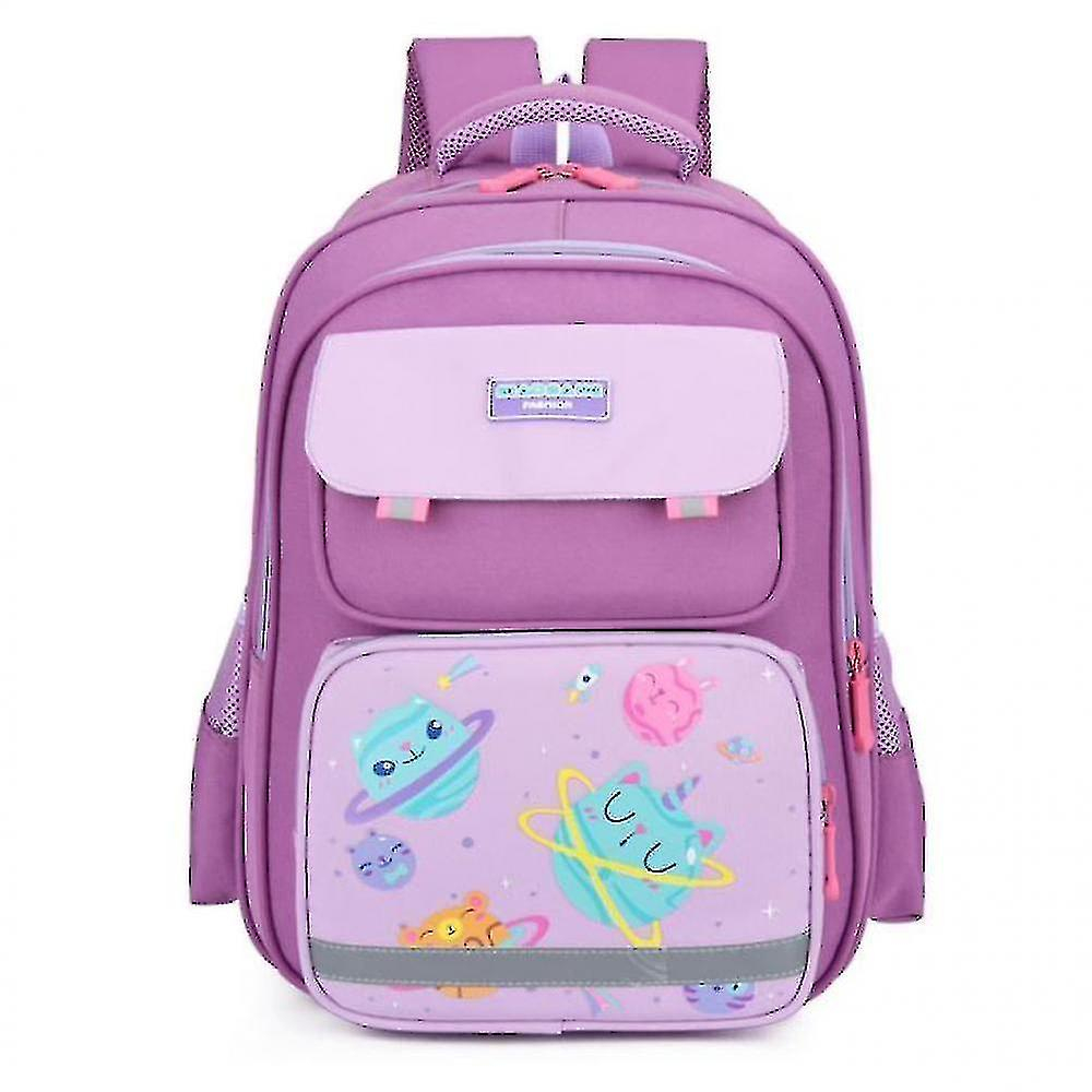 Mochila Huoguo Cartoon Little Dinosaur Púrpura Para Niños - Venta Internacional.