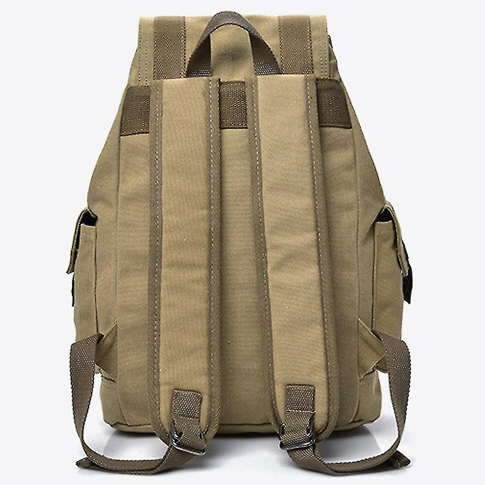 Foto 5 pulgar | Mochila Huoguo Retro, Bolsa De Viaje De Ocio Impermeable, Negra - Venta Internacional.