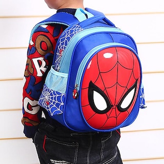 Foto 2 | Mochila Sarahe Kids Superhero Spiderman De Nailon, 25 X 12 X 31 Cm - Venta Internacional.