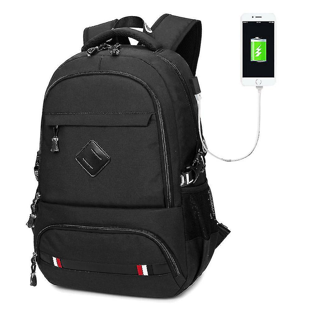 Foto 2 pulgar | Mochila Huoguo, Bolsa Deportiva Para Exteriores, Ordenador De 15,6 Pulgadas, Negra - Venta Internacional.