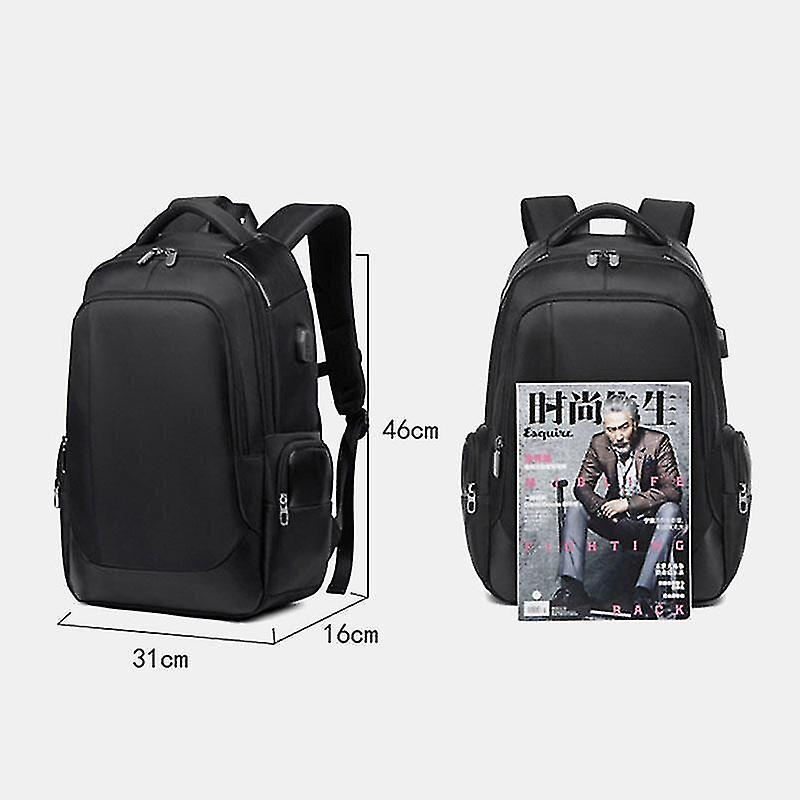 Foto 4 pulgar | Mochila Huoguo De Nailon De Gran Capacidad Para Hombre Con Puerto De Carga Usb - Venta Internacional.