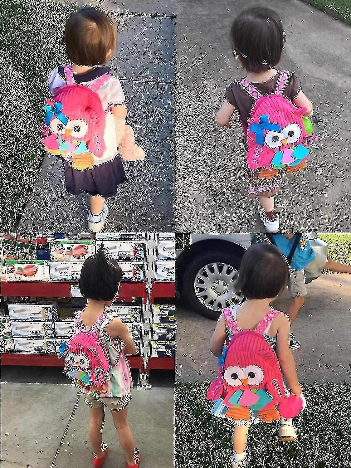 Foto 4 pulgar | Mochila Huoguo Para Bebés, Niñas Y Niños, Dibujos Animados De Animales P - Venta Internacional.
