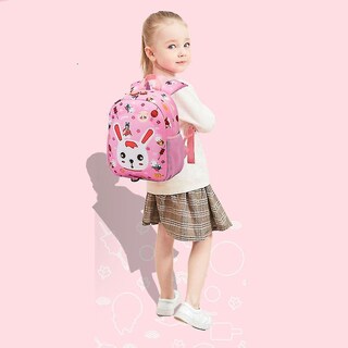 Foto 4 | Mochila Huoguo Little Rabbit Kindergarten Girl Rosa 0,35 Kg - Venta Internacional.
