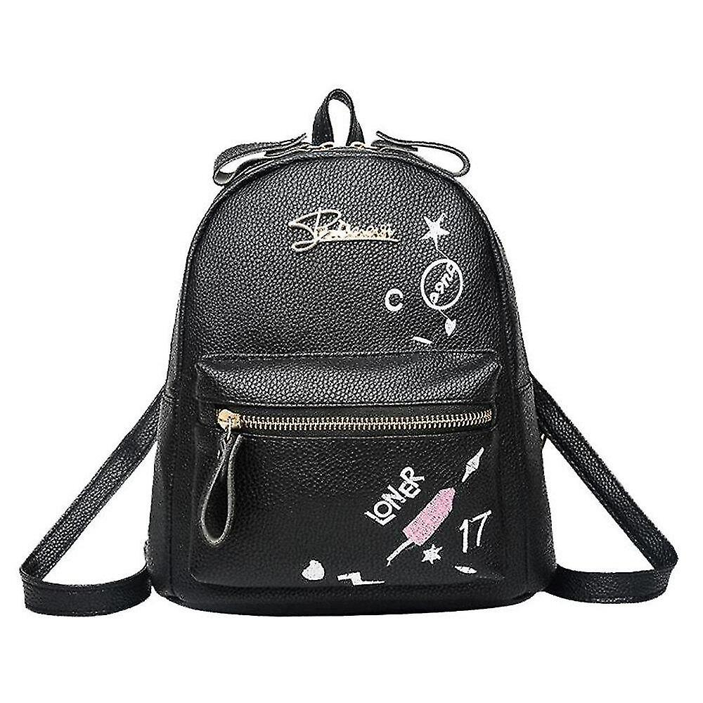 Foto 2 pulgar | Mochila Huoguo Para Mujer, Vintage, Pequeña, De Piel Sintética Con Estampado Floral - Venta Internacional.