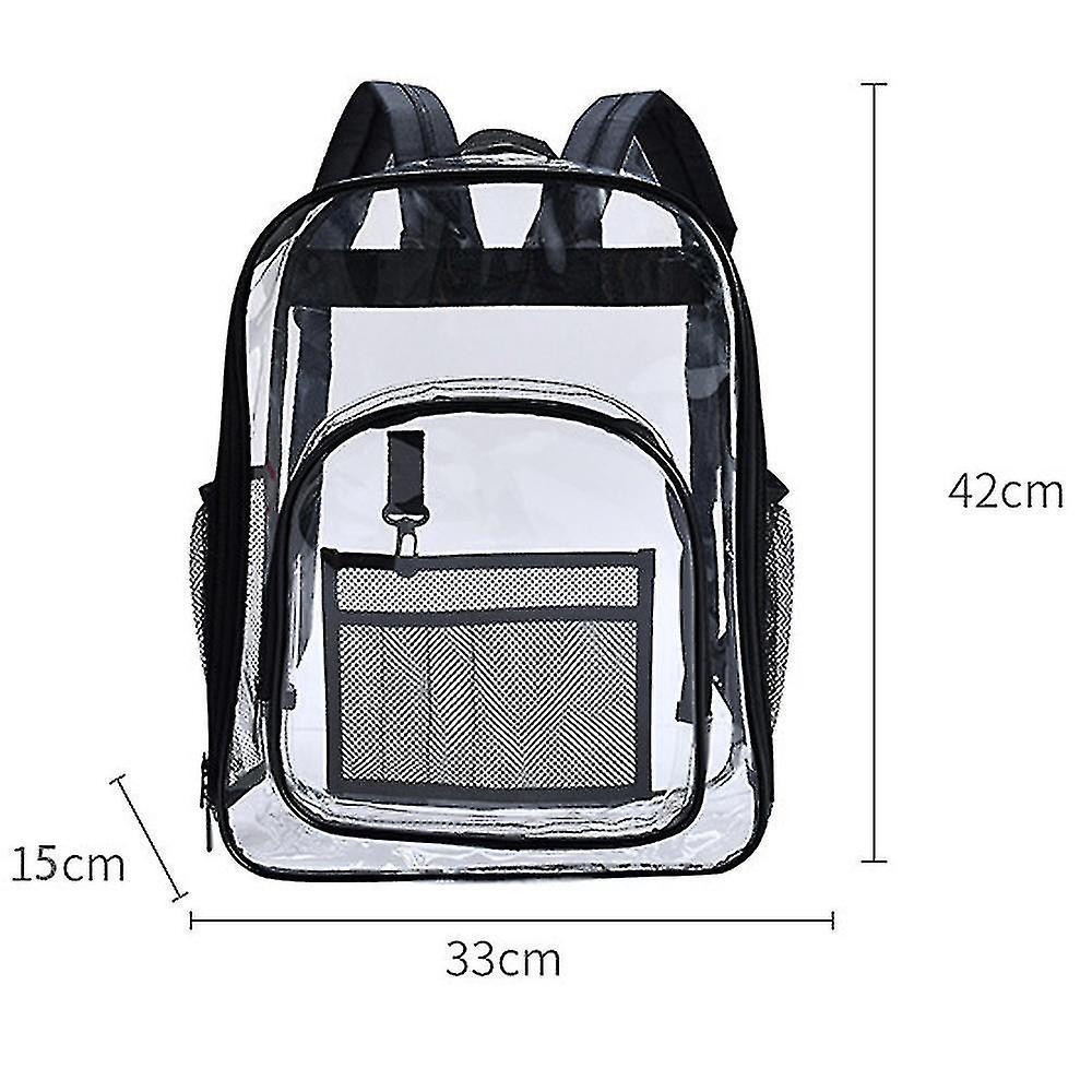 Foto 4 pulgar | Mochila De Pvc De Gran Capacidad Transparente Impermeable - Venta Internacional.