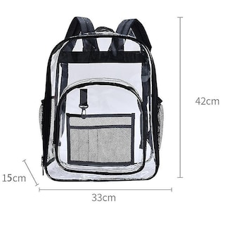 Foto 3 | Mochila De Pvc De Gran Capacidad Transparente Impermeable - Venta Internacional.
