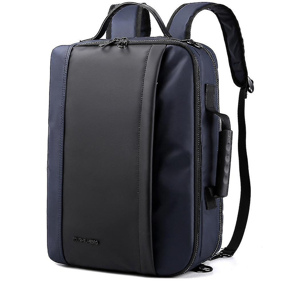 Foto 2 pulgar | Mochila Huoguo Messenger Para Viajes De Ocio Para Hombre, Azul Marino - Venta Internacional.