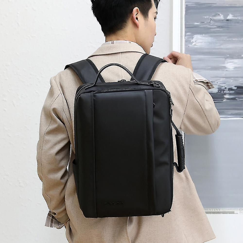 Foto 5 pulgar | Mochila Huoguo Messenger Para Viajes De Ocio Para Hombre, Azul Marino - Venta Internacional.