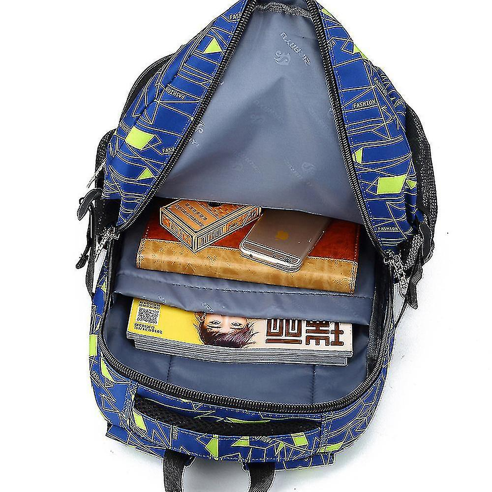 Foto 3 | Mochila Huoguo Para Estudiantes Universitarios A Prueba De Agua - Venta Internacional.