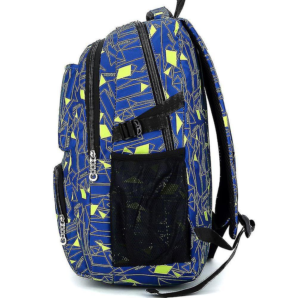 Foto 4 | Mochila Huoguo Para Estudiantes Universitarios A Prueba De Agua - Venta Internacional.