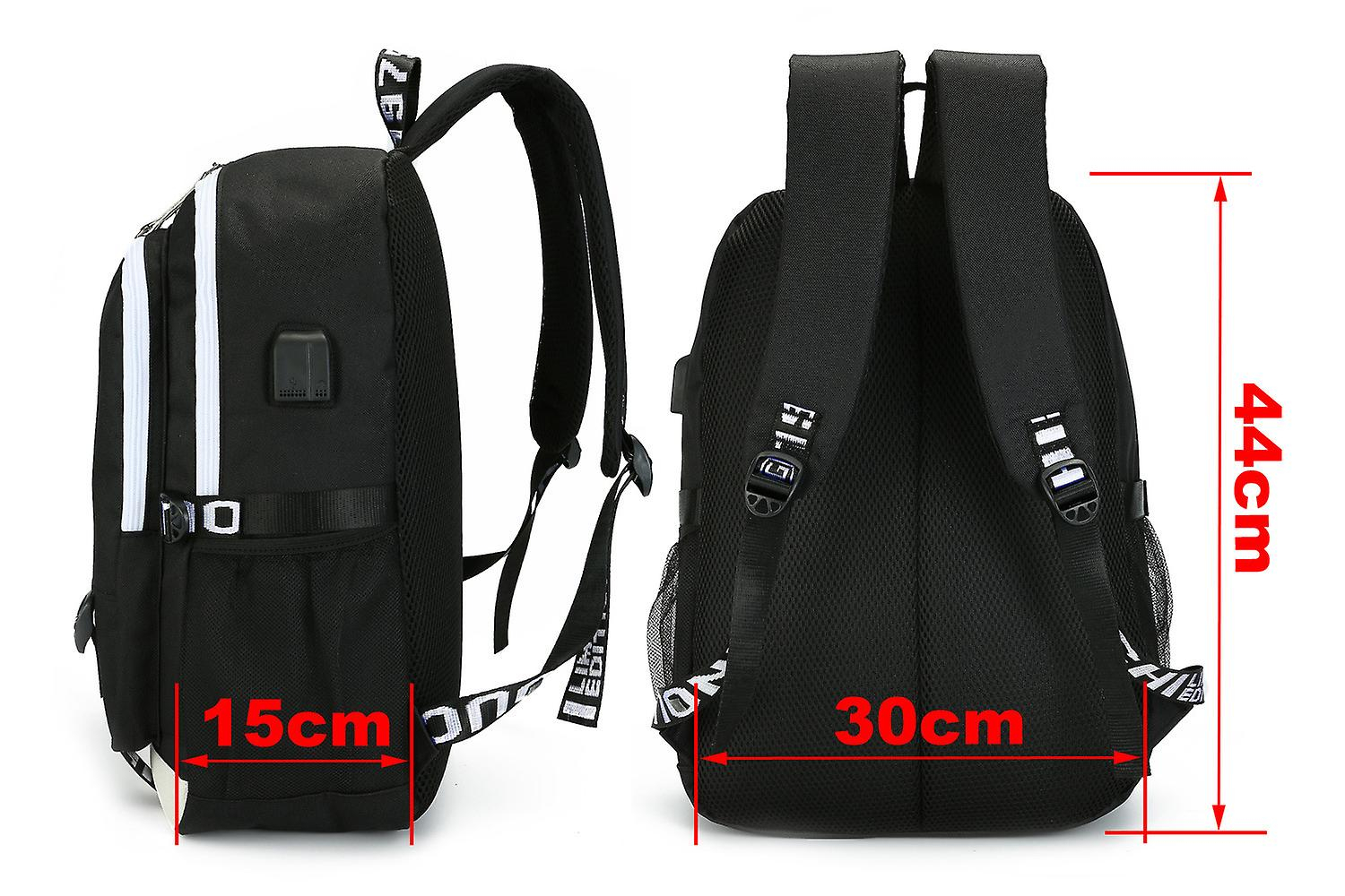 Foto 5 pulgar | Mochila Escolar Juvenil Sanlin Beans Tentacion Negra - Venta Internacional.