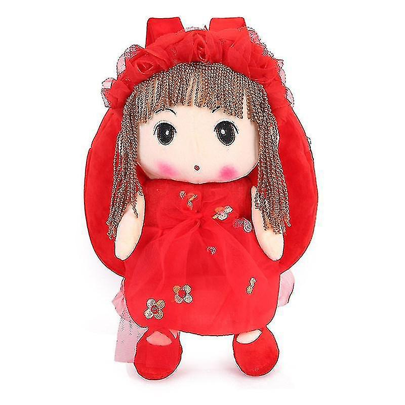 Foto 4 pulgar | Mochila Huoguo Con Dibujos Animados De Animales Lindos Para Niños De 8 Años, Color Rojo - Venta Internacional.