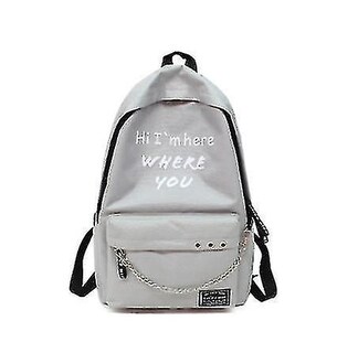 Foto 4 | Mochila Huoguo Primary School Recargable Usb Con Cinta Rosa - Venta Internacional.