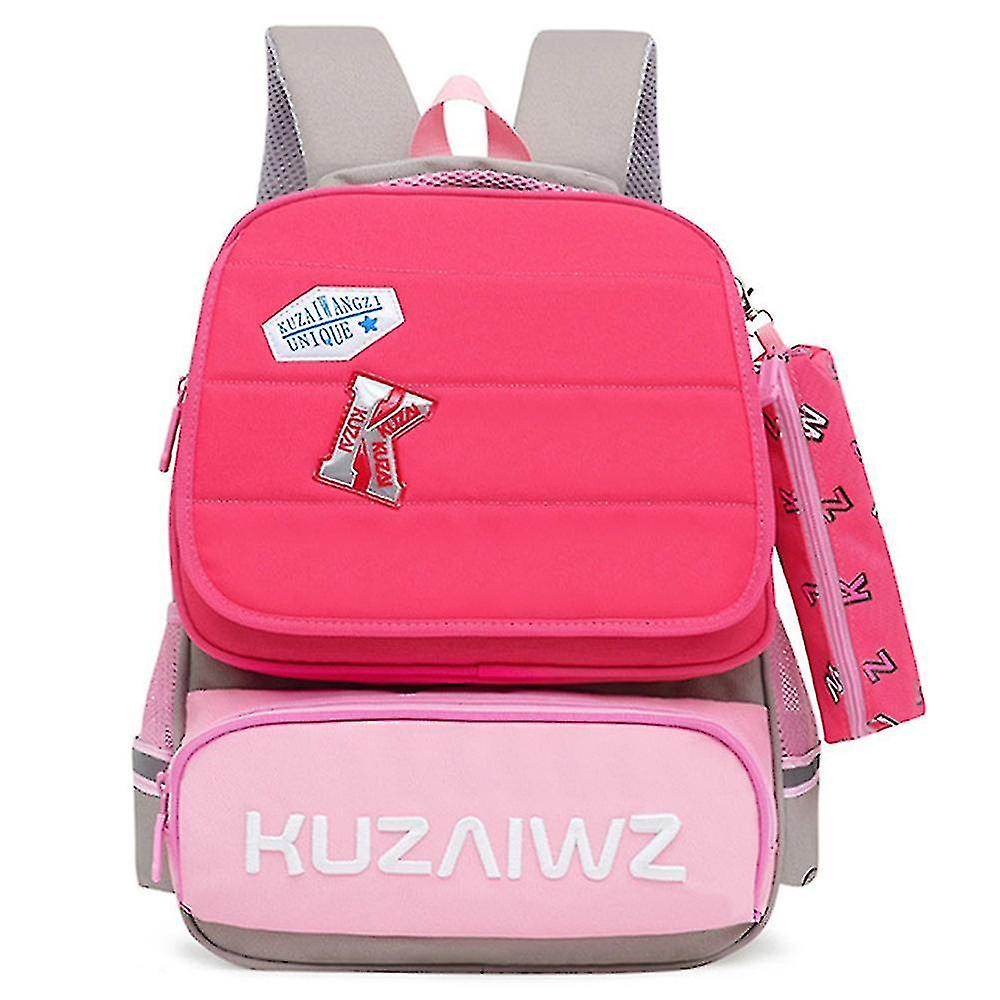 Foto 2 pulgar | Mochila Huoguo Elementary School Girls Lightning Red - Venta Internacional.