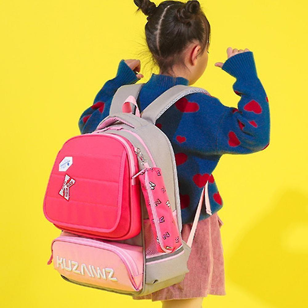 Foto 5 pulgar | Mochila Huoguo Elementary School Girls Lightning Red - Venta Internacional.