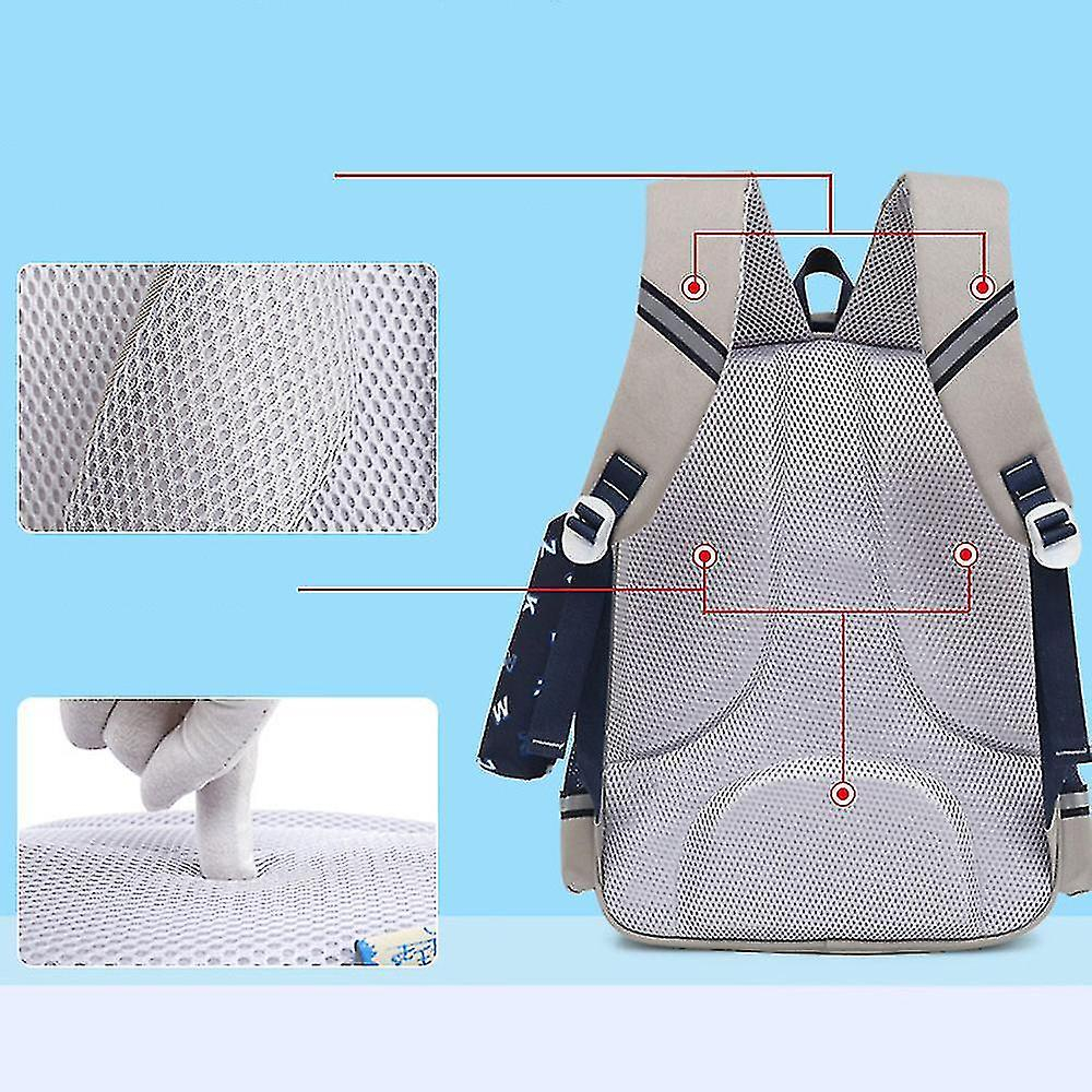 Foto 6 pulgar | Mochila Huoguo Elementary School Girls Lightning Red - Venta Internacional.