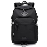 Mochila Huoguo Leisure Student Campus Impermeable Negra - Venta Internacional.