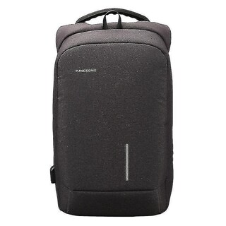 Foto 1 | Mochila Huoguo Laptop College Student 20-35l Gris Oscuro - Venta Internacional.