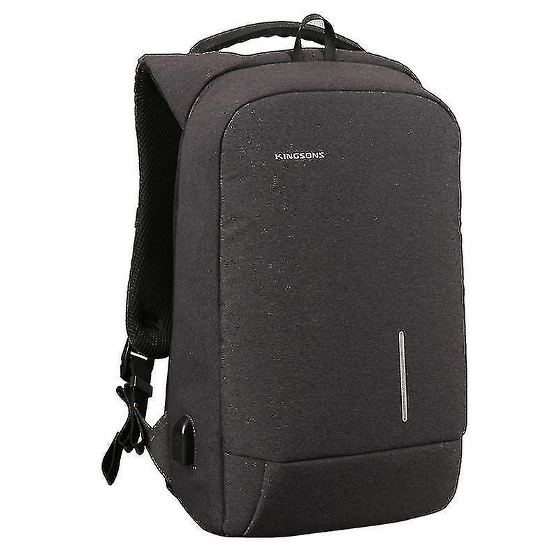 Foto 3 pulgar | Mochila Huoguo Laptop College Student 20-35l Gris Oscuro - Venta Internacional.
