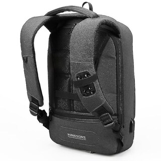 Foto 3 | Mochila Huoguo Laptop College Student 20-35l Gris Oscuro - Venta Internacional.