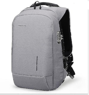 Foto 5 | Mochila Huoguo Laptop College Student 20-35l Gris Oscuro - Venta Internacional.